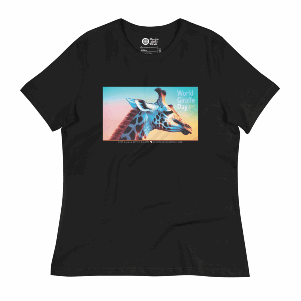 'Hope (Sliver)' official World Giraffe Day 2025 women's tee